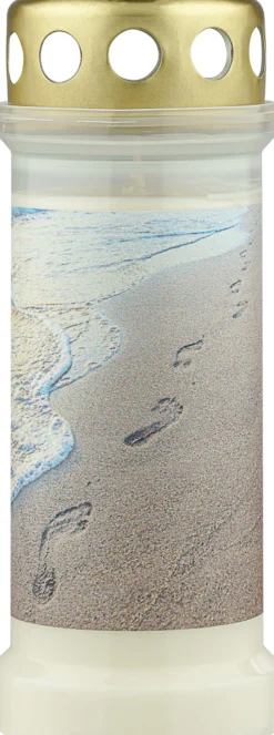 Bolsius Graflicht Nr 6 Met Deksel Strand (1 stuk)