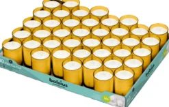 Bolsius Horeca Clear Cups 55/42 Tray 40 Amber (40 stuks)