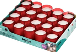 Bolsius Horeca Relight® Navullingen 64/52 Rood (20 stuks)