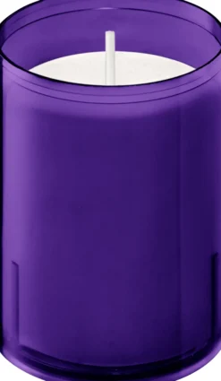 Bolsius Horeca Relight® Navullingen 64/52 Paars (20 stuks)