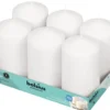 Bolsius Horeca Stompkaarsen 15/8 Wit (6 stuks)