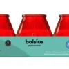 Bolsius Horeca Twilight 104/99 Rood (6 stuks)