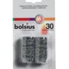 Bolsius Kaarsaanpassing Zilver Blisterverpakking (30 stuks)