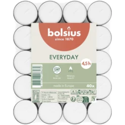 Bolsius Lites 4,5-Uur Pack (40 stuks)