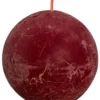 Bolsius Rustiek Bolkaars Shine 76 Velvet Red (1 stuk)