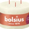 Bolsius Rustiekkaars 3 Lont 90/140 Soft Pearl (1 stuk)