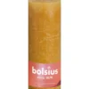 Bolsius Rustiekkaars Shine 190/68 Honeycomb Yellow (1 stuk)