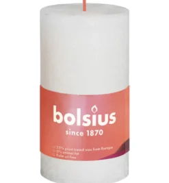 Bolsius Rustiekkaars Shine 100/50 Soft Pearl (1 stuk)