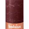 Bolsius Rustiekkaars 200/100 Velvet Red (1 stuk)