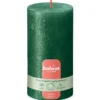 Bolsius Rustiek Shimmer Stompkaars 130/68 Pine Green (1 stuk)
