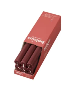 Bolsius Rustiek Tafelkaars 9 Stuks Velvet Red 270/23 (1 stuk)