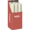 Bolsius Rustiek tafelkaars XL Soft Pearl (9 stuks)
