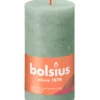 Bolsius Shine Rustiekkaars 130/68 Jadegreen (1 stuk)