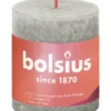 Bolsius Shine Rustiekkaars 80/68 Sandygrey (1 stuk)