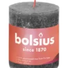 Bolsius Shine Rustiekkaars 80/68 Stormygrey (1 stuk)
