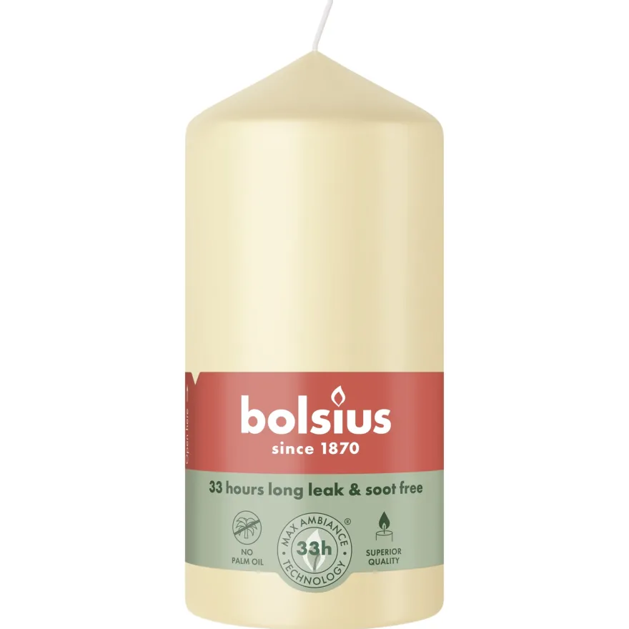 Bolsius Stompkaars 120/58 Beige (1 stuk)