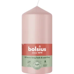 Bolsius Stompkaars 120/58 Misty Pink (1 stuk)