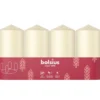 Bolsius Stompkaars 100/48 Tray 4 Soft Pearl (1 stuk)