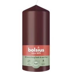 Bolsius Stompkaars 130/68 Velvet Red (1 stuk)