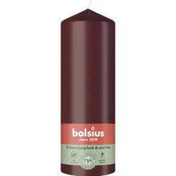 Bolsius Stompkaars 200/68 Velvet Red (1 stuk)