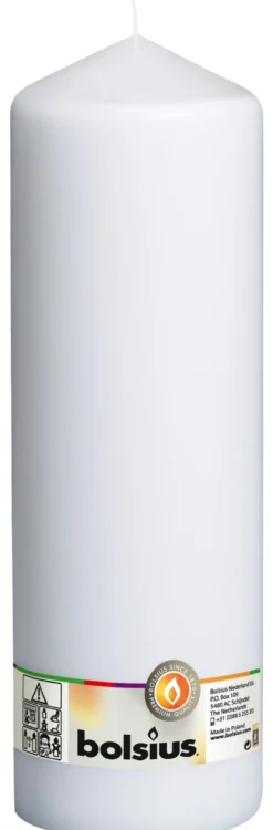 Bolsius Stompkaars 300/98 Wit (1 stuk)