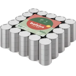 Bolsius Theelichten 4-Uur Brickpack (100 stuks)