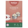 Bolsius Theelichten 8-Uur Wit (30 stuks)