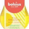 Bolsius True Citronella Patiolight 94/91 Yellow (1 stuk)