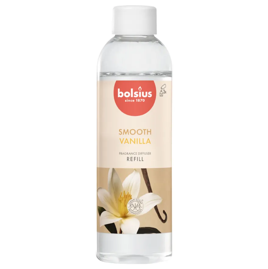 Bolsius True Scents Fragrance Diffuser Refill Vanille (180 ml)