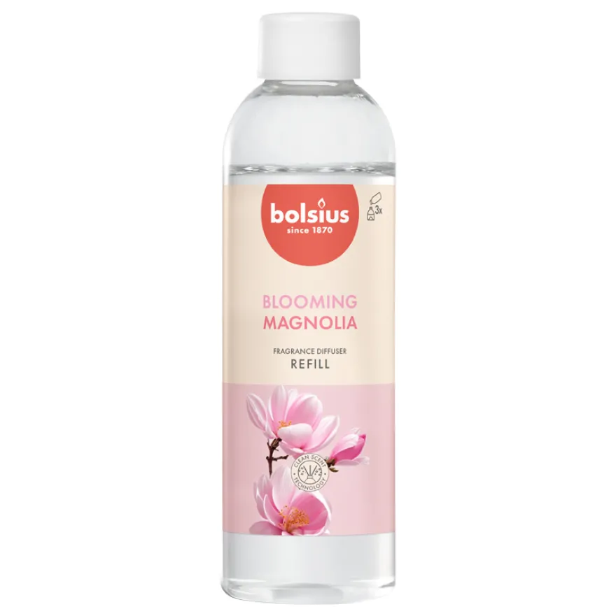 Bolsius True Scents Fragrance Diffuser Refill Magnolia (180 ml)