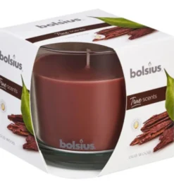 Bolsius True Scents Geurglas 95/95 Old Wood (1 stuk)