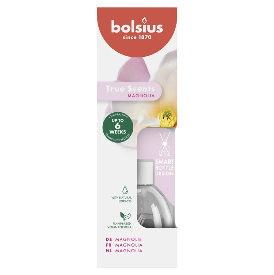 Bolsius True Scents Geurverspreider Magnolia (60 ml)
