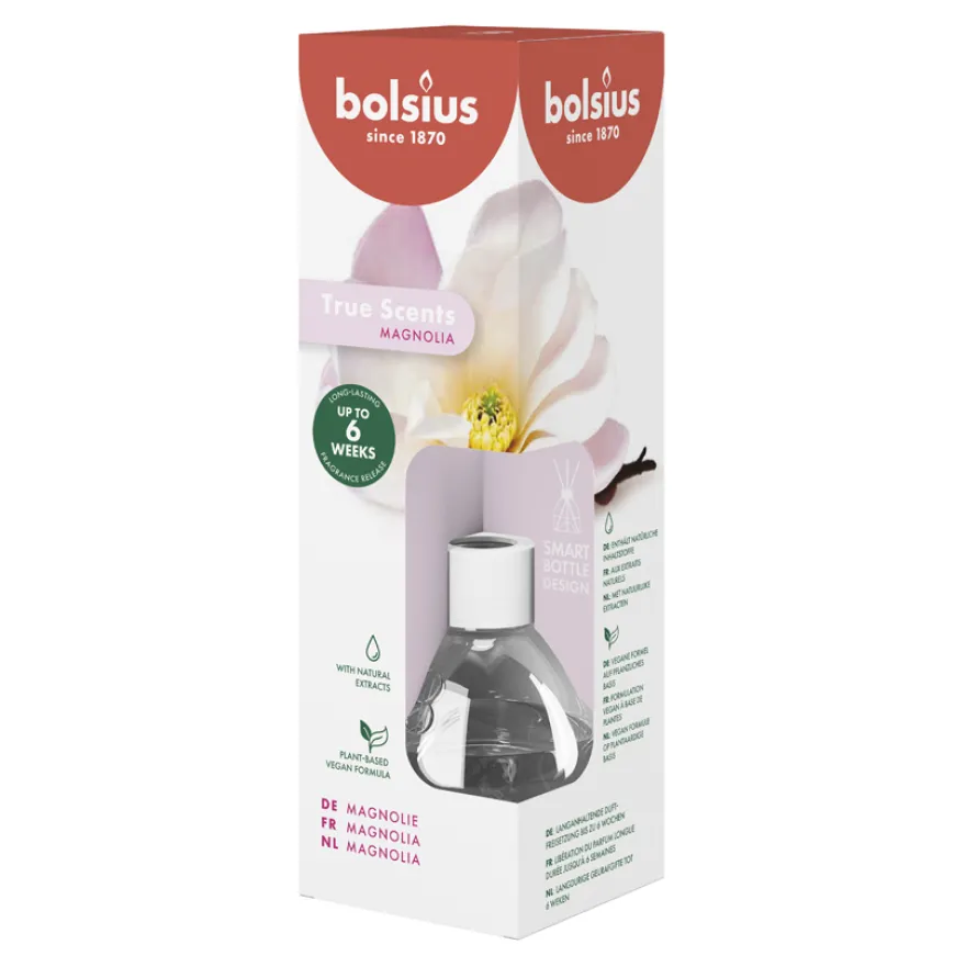 Bolsius True Scents Geurverspreider Magnolia (60 ml)