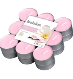 Bolsius True Scents Theelichten Magnolia (18 stuks)
