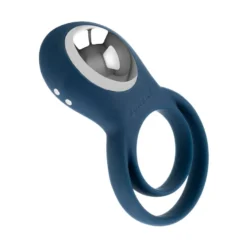 Boners Vibrerende Cockring voor Koppels Blauw (1 stuk)