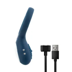 Boners Vibrerende Cockring voor Koppels Blauw (1 stuk)