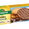 Bonneterre Zandkoekje Melkchocolade Bio (120 gr)