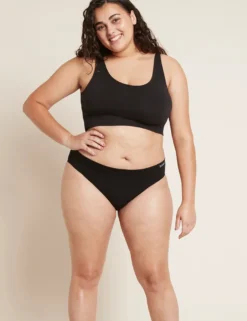 Boody Menstruatieondergoed Bikinislip Zwart Normaal/hevig Maat S (1 stuk)