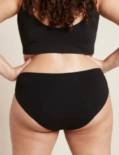 Boody Menstruatieondergoed Bikinislip Zwart Normaal/hevig Maat XL (1 stuk)
