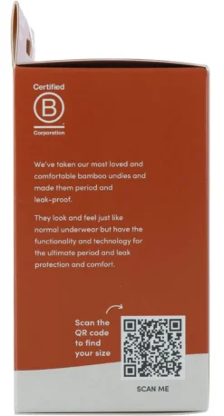 Boody Menstruatieondergoed Tailleslip Zwart Normaal/hevig Maat M (1 stuk)