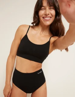 Boody Menstruatieondergoed Tailleslip Zwart Normaal/hevig Maat M (1 stuk)