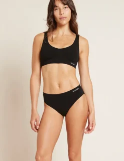 Boody Menstruatieondergoed Bikinislip Zwart Licht / Normaal Maat Xs (1 stuk)