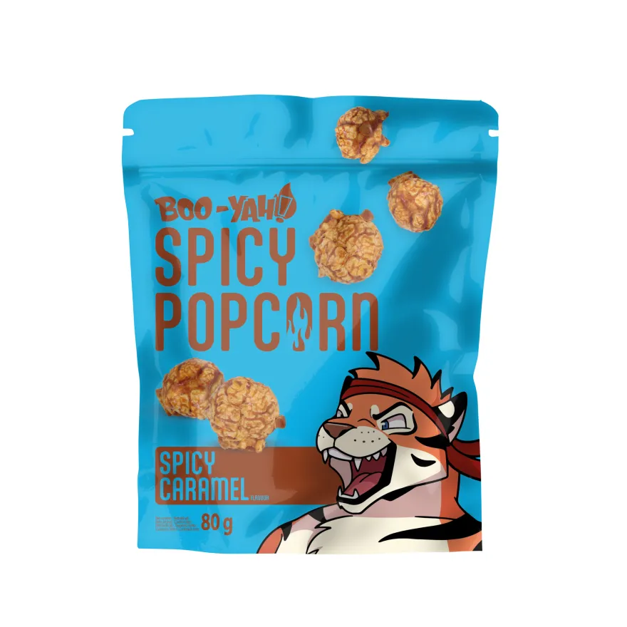 Boo-yah Popcorn Spicy Karamel (80 gr)
