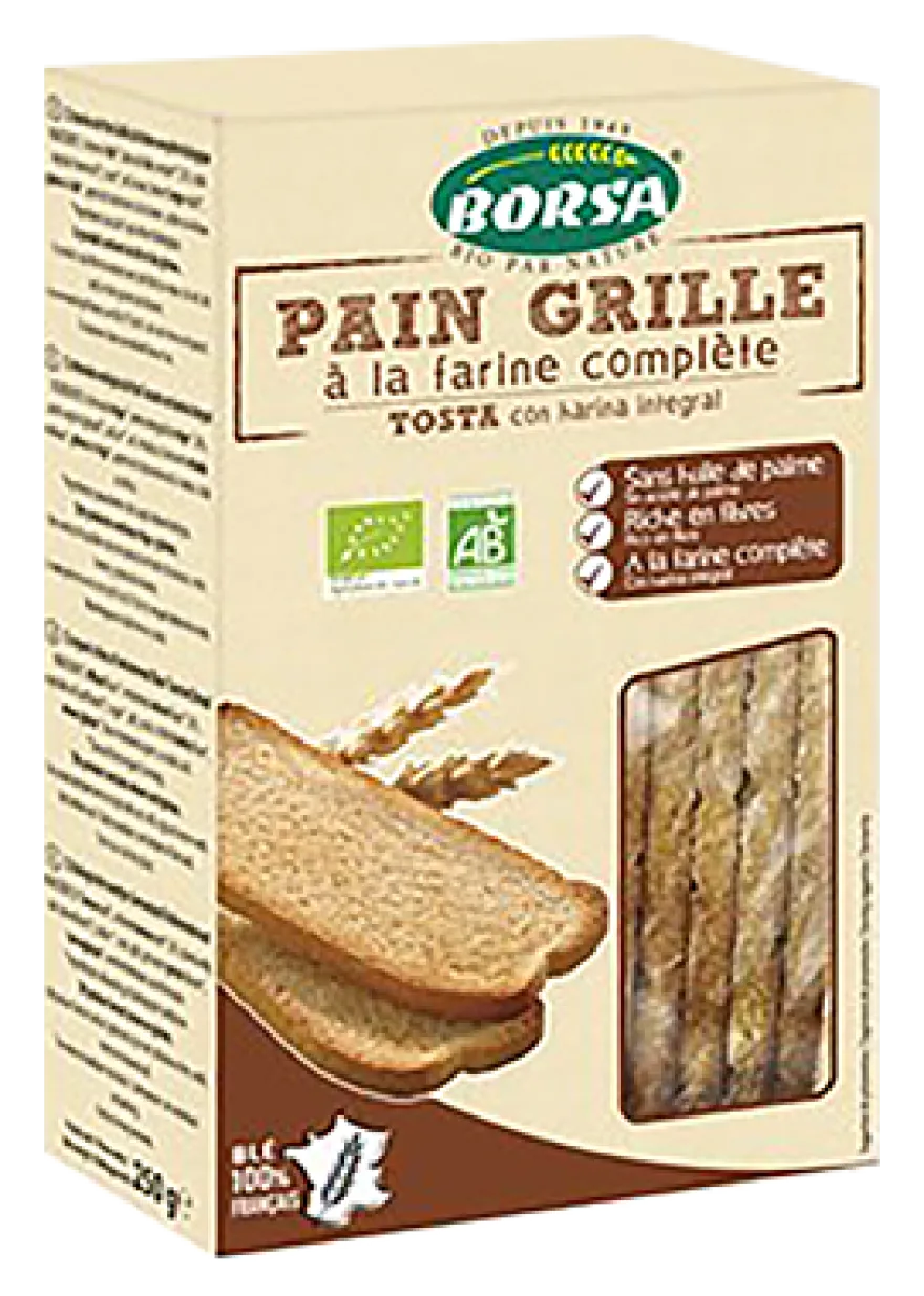 Borsa Toast Geroosterd Bio (250 gr)