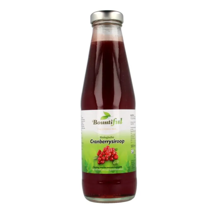Bountiful Cranberrysiroop bio (500 ml)