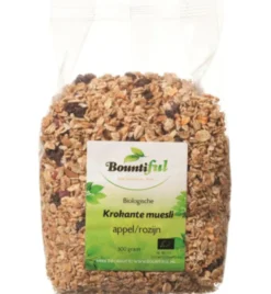 Bountifulgranola Appel Rozijn Muesli Bio (500 gr)