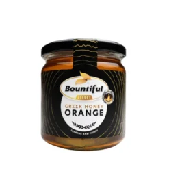 Bountiful Griekse Rauwe Honing Orange/Sinaasappel (500 gr)