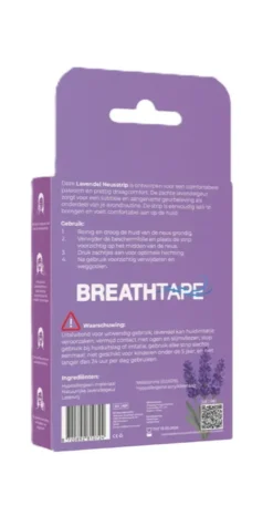 Breathtape Lavendel & Beleving Neusstrip (nacht) (30 stuks)