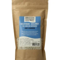 Breizh Import Grof Keltisch Zeezout Gedroogd (Navulzak) (400 gr)