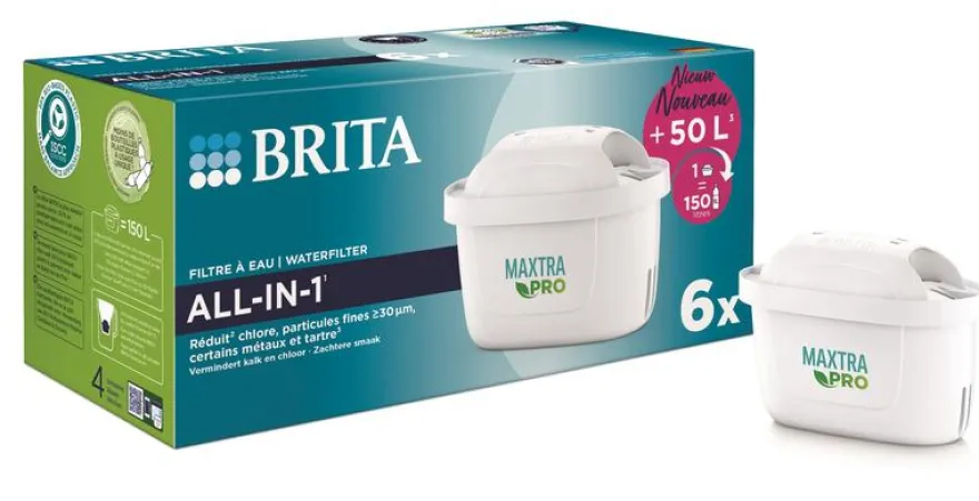 Brita Waterfilterpatroon Maxtra Pro All-In-1 6-Pack (6 stuks)